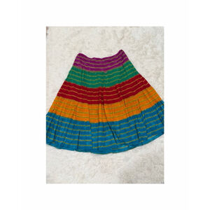 LAUREN Ralph Lauren multicolor tiered maxi skirt - Size 2X (VGUC)￼